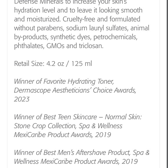 Stone Crop Hydrating Mist - Green - Picture 2 of 6